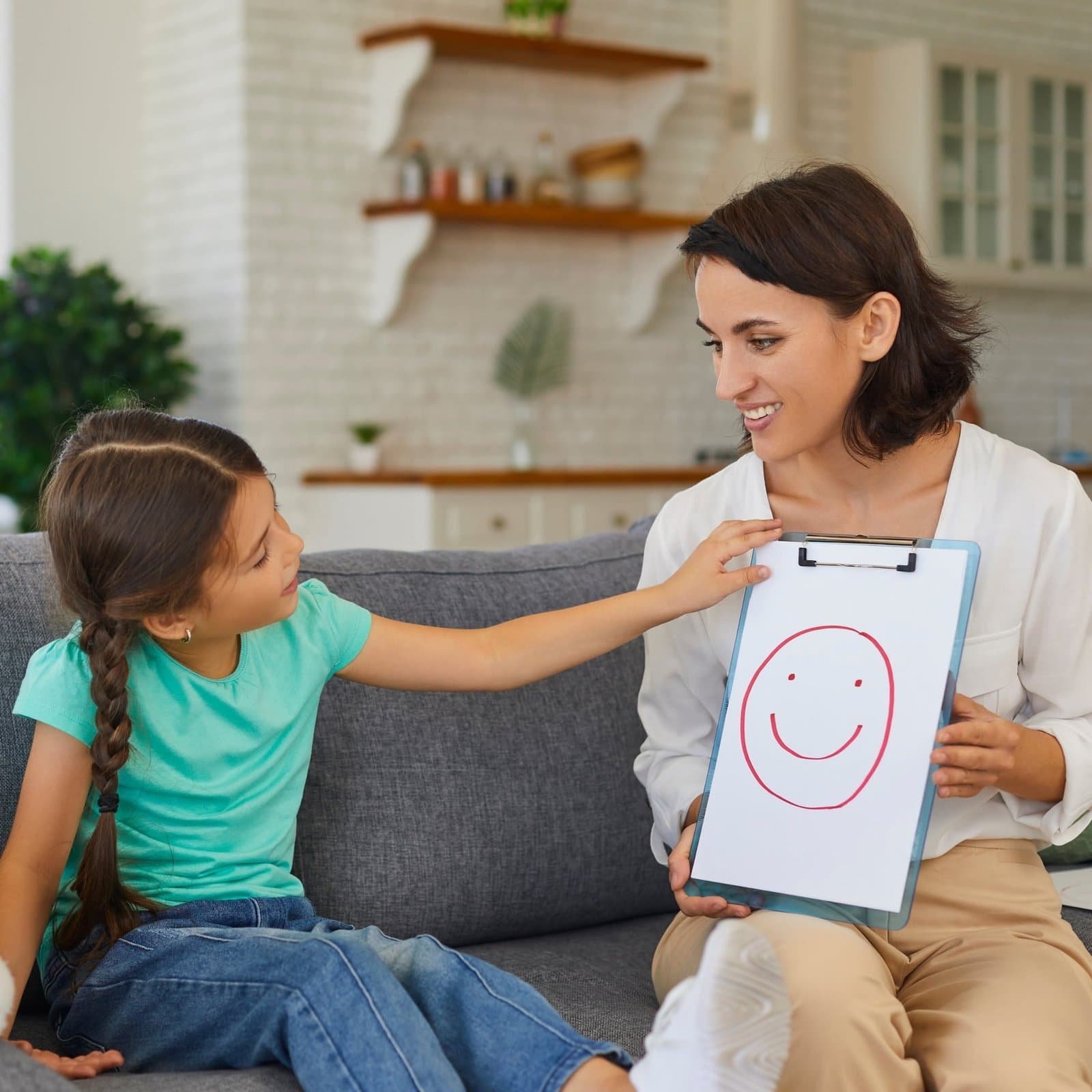 Pediatric occupational therapist working with child at KidStart Burnaby BC