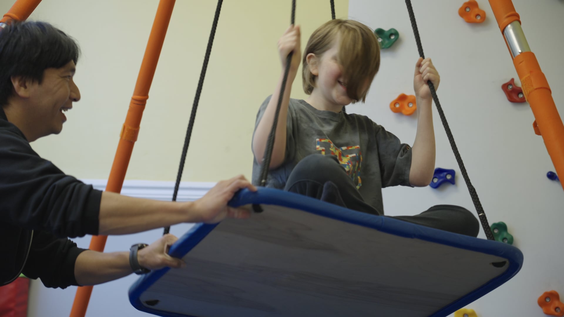 Child receiving pediatric occupational therapy at KidStart in Burnaby BC